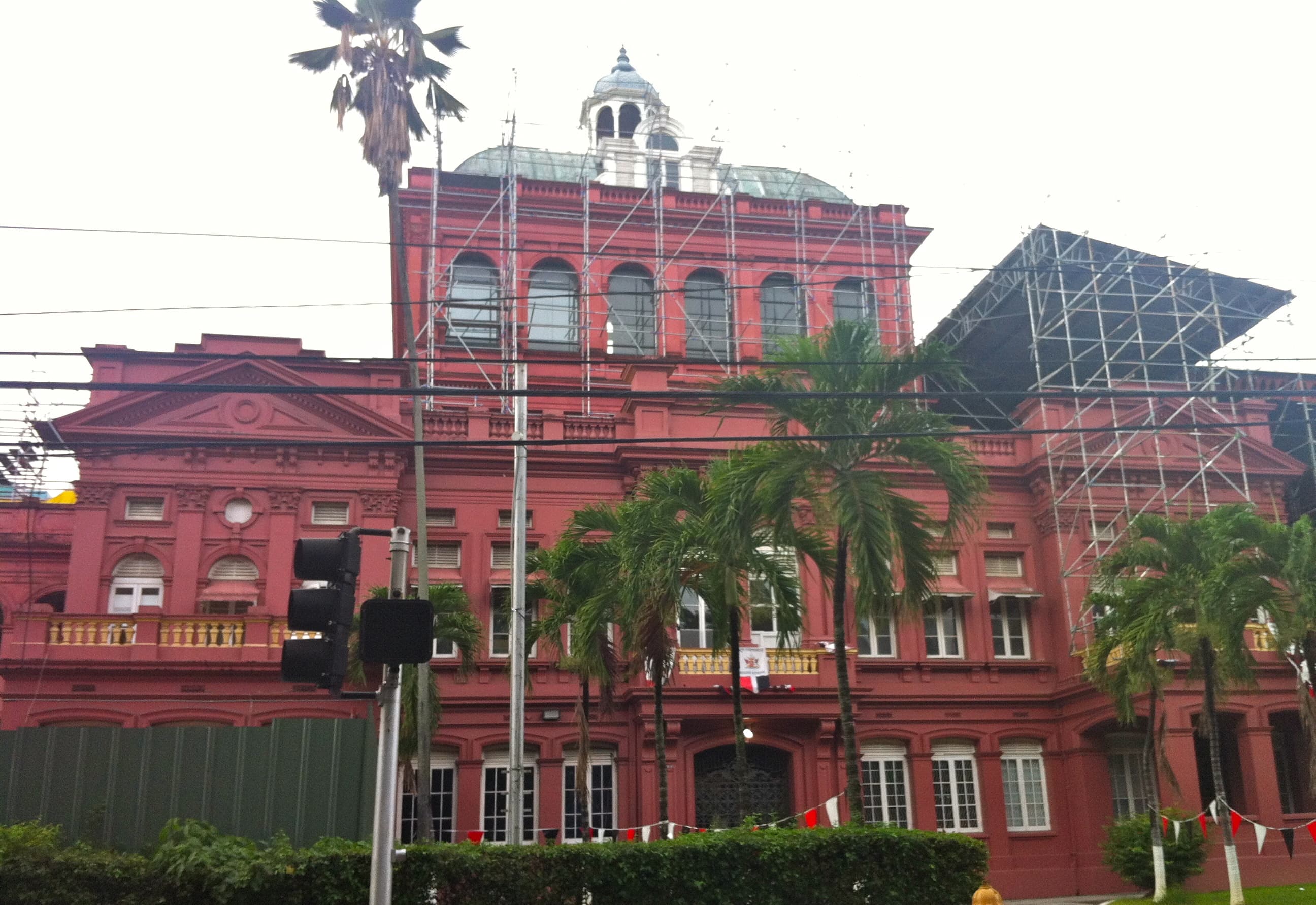 The Red House, seat of Trinidad and Tobago's Parliament